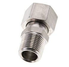 15L & 1/2'' NPT Edelstahl gerade drehbar mit Außengewinde 315 bar FKM O-Ring Dichtungskonus Einstellbar ISO 8434-1
