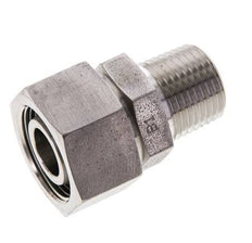 18L & 1/2'' NPT Edelstahl gerade drehbar mit Außengewinde 315 bar FKM O-Ring Dichtungskonus Einstellbar ISO 8434-1