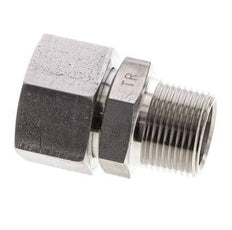 22L & 3/4'' NPT Edelstahl gerade drehbar mit Außengewinde 160 bar FKM O-Ring Dichtungskonus Einstellbar ISO 8434-1