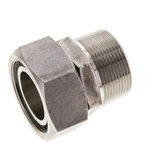 42L & 1-1/2'' NPT Edelstahl gerade drehbar mit Außengewinde 160 bar FKM O-Ring Dichtungskonus Einstellbar ISO 8434-1