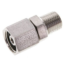 8S & 1/4'' NPT Edelstahl-Drehgelenk mit Außengewinde 630 bar FKM O-Ring-Dichtkonus Einstellbar ISO 8434-1