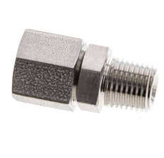 8S & 1/4'' NPT Edelstahl-Drehgelenk mit Außengewinde 630 bar FKM O-Ring-Dichtkonus Einstellbar ISO 8434-1