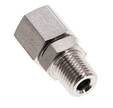 8S & 1/4'' NPT Edelstahl-Drehgelenk mit Außengewinde 630 bar FKM O-Ring-Dichtkonus Einstellbar ISO 8434-1