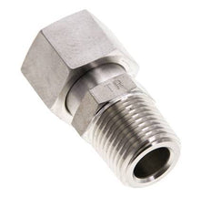 14S & 1/2'' NPT Edelstahl-Drehgelenk mit Außengewinde 630 bar FKM O-Ring-Dichtkonus Einstellbar ISO 8434-1