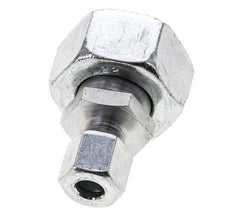 8L & 22L Zink plated Steel Straight Cutting Fitting with Swivel 160 bar ISO 8434-1