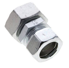 28L & 35L Zink plated Steel Straight Cutting Fitting with Swivel 160 bar ISO 8434-1