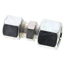 10S & 14S Zink plated Steel Straight Cutting Fitting with Swivel 630 bar ISO 8434-1