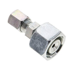 6S & 16S Zink plated Steel Straight Cutting Fitting with Swivel 400 bar ISO 8434-1