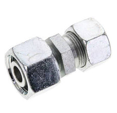 15L & 16S Zink plated Steel Straight Cutting Fitting with Swivel 315 bar ISO 8434-1