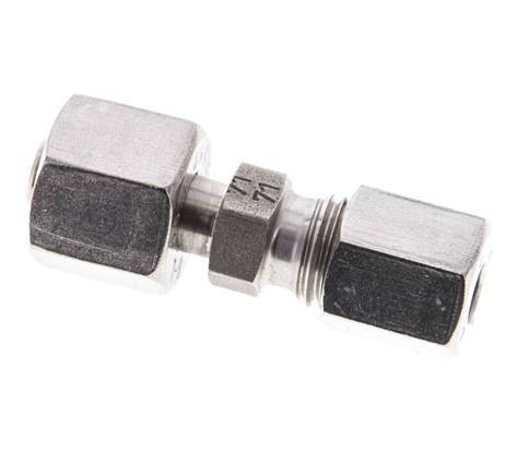 6L & 8L Stainless Steel Straight Cutting Fitting with Swivel 315 bar ISO 8434-1