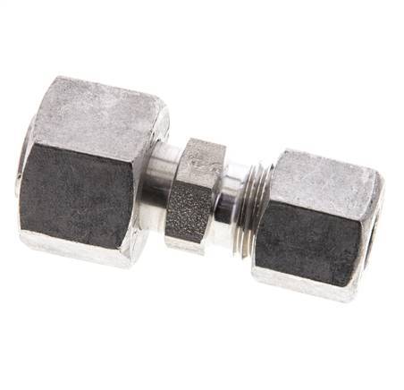 8L & 12L Stainless Steel Straight Cutting Fitting with Swivel 315 bar ISO 8434-1