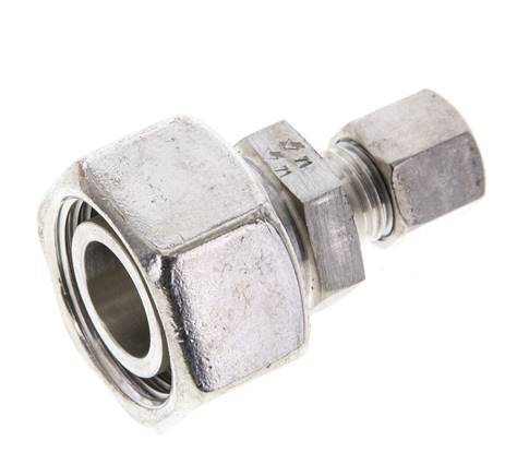 8L & 22L Stainless Steel Straight Cutting Fitting with Swivel 160 bar ISO 8434-1