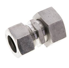 22L & 28L Stainless Steel Straight Cutting Fitting with Swivel 160 bar ISO 8434-1