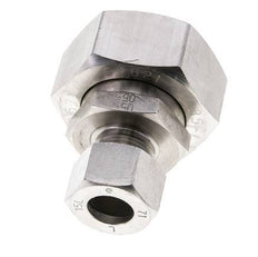 15L & 35L Stainless Steel Straight Cutting Fitting with Swivel 160 bar ISO 8434-1