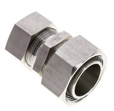 28L & 35L Stainless Steel Straight Cutting Fitting with Swivel 160 bar ISO 8434-1