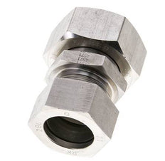 28L & 35L Stainless Steel Straight Cutting Fitting with Swivel 160 bar ISO 8434-1