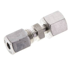 6S & 8S Stainless Steel Straight Cutting Fitting with Swivel 630 bar ISO 8434-1