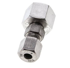 8S & 14S Stainless Steel Straight Cutting Fitting with Swivel 630 bar ISO 8434-1