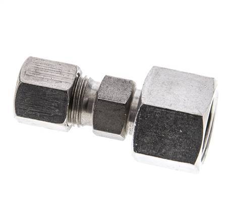 8S & 14S Stainless Steel Straight Cutting Fitting with Swivel 630 bar ISO 8434-1