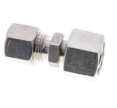 10S & 14S Stainless Steel Straight Cutting Fitting with Swivel 630 bar ISO 8434-1