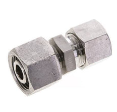 12S & 14S Stainless Steel Straight Cutting Fitting with Swivel 630 bar ISO 8434-1