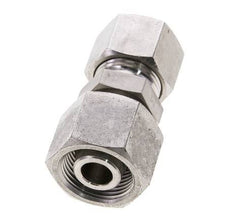 12S & 14S Stainless Steel Straight Cutting Fitting with Swivel 630 bar ISO 8434-1
