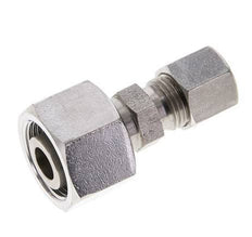 8S & 16S Stainless Steel Straight Cutting Fitting with Swivel 400 bar ISO 8434-1