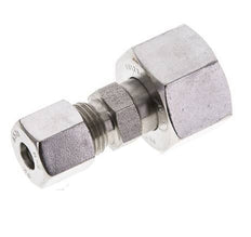 8S & 16S Stainless Steel Straight Cutting Fitting with Swivel 400 bar ISO 8434-1