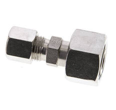 8S & 16S Stainless Steel Straight Cutting Fitting with Swivel 400 bar ISO 8434-1