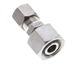 10S & 16S Stainless Steel Straight Cutting Fitting with Swivel 400 bar ISO 8434-1
