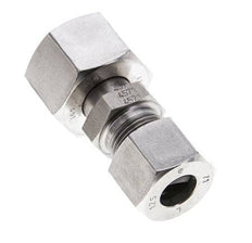 12S & 16S Stainless Steel Straight Cutting Fitting with Swivel 400 bar ISO 8434-1