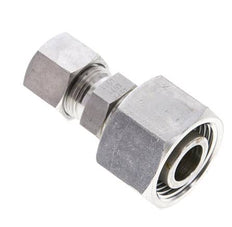 12S & 20S Stainless Steel Straight Cutting Fitting with Swivel 400 bar ISO 8434-1