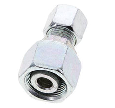 10L & 15L Verzinkter Stahl Gerade Schneidverschraubung mit Drehgelenk 315 bar NBR O-Ring Dichtungskonus ISO 8434-1