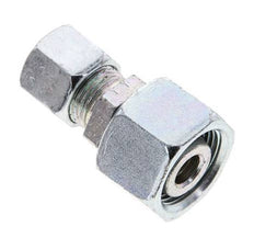 10L & 15L Verzinkter Stahl Gerade Schneidverschraubung mit Drehgelenk 315 bar NBR O-Ring Dichtungskonus ISO 8434-1
