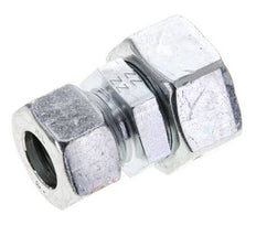 18L & 28L Zink plated Steel Straight Cutting Fitting with Swivel 160 bar NBR O-ring Sealing Cone ISO 8434-1