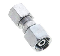 6S & 8S Zink plated Steel Straight Cutting Fitting with Swivel 630 bar NBR O-ring Sealing Cone ISO 8434-1