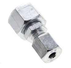 6S & 12S Zink plated Steel Straight Cutting Fitting with Swivel 630 bar NBR O-ring Sealing Cone ISO 8434-1