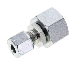 8S & 16S Zink plated Steel Straight Cutting Fitting with Swivel 400 bar NBR O-ring Sealing Cone ISO 8434-1