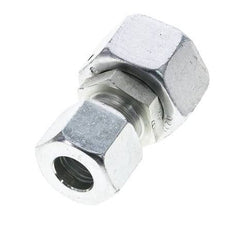 14S & 20S Zink plated Steel Straight Cutting Fitting with Swivel 400 bar NBR O-ring Sealing Cone ISO 8434-1
