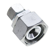 16S & 30S Zink plated Steel Straight Cutting Fitting with Swivel 400 bar NBR O-ring Sealing Cone ISO 8434-1