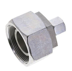 10S & 38S Zink plated Steel Straight Cutting Fitting with Swivel 315 bar NBR O-ring Sealing Cone ISO 8434-1