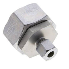 10S & 38S Zink plated Steel Straight Cutting Fitting with Swivel 315 bar NBR O-ring Sealing Cone ISO 8434-1