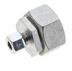 12S & 38S Zink plated Steel Straight Cutting Fitting with Swivel 315 bar NBR O-ring Sealing Cone ISO 8434-1
