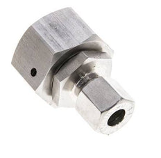 8L & 18L Stainless Steel Straight Cutting Fitting with Swivel 315 bar FKM O-ring Sealing Cone ISO 8434-1