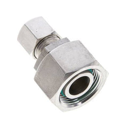 10L & 18L Stainless Steel Straight Cutting Fitting with Swivel 315 bar FKM O-ring Sealing Cone ISO 8434-1