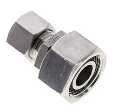 12L & 18L Stainless Steel Straight Cutting Fitting with Swivel 315 bar FKM O-ring Sealing Cone ISO 8434-1