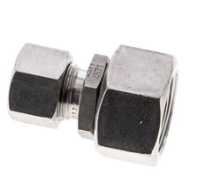 12L & 18L Stainless Steel Straight Cutting Fitting with Swivel 315 bar FKM O-ring Sealing Cone ISO 8434-1