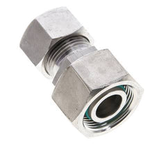 15L & 18L Stainless Steel Straight Cutting Fitting with Swivel 315 bar FKM O-ring Sealing Cone ISO 8434-1