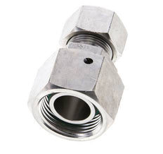 15L & 22L Stainless Steel Straight Cutting Fitting with Swivel 160 bar FKM O-ring Sealing Cone ISO 8434-1