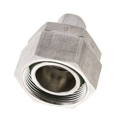 10L & 35L Stainless Steel Straight Cutting Fitting with Swivel 160 bar FKM O-ring Sealing Cone ISO 8434-1